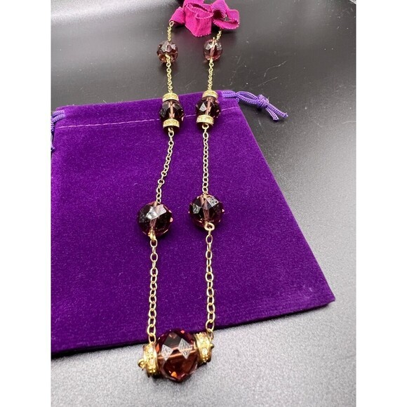 J. Crew Station Necklace with Ribbon - Picture 2 of 6